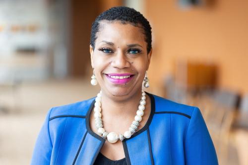 A portrait of Fabiana Vega, LMFT the Community Counselor for the SRRC